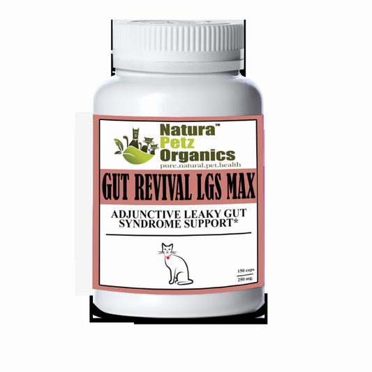 Gut Revival Lgs Max Capsules - Adjunctive Leaky Gut Syndrome Support* For Dogs And Cats