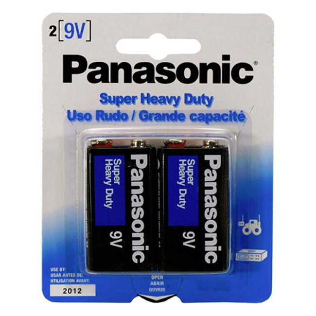 9 Volt Battery 2 Pack