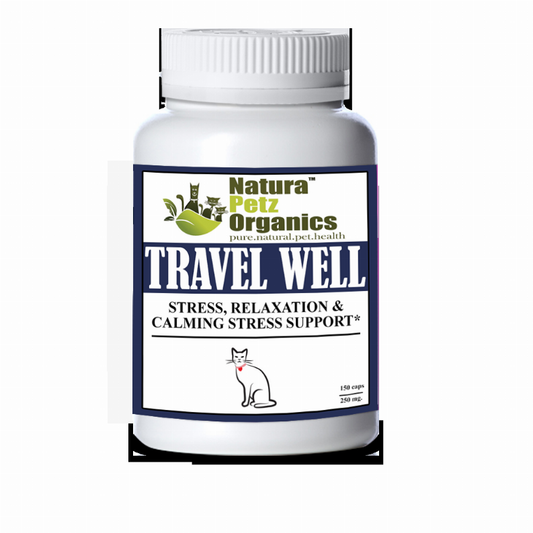 Travel Well - Stress, Relaxation & Calming Stress Support* For Dogs And Cats On The Go*