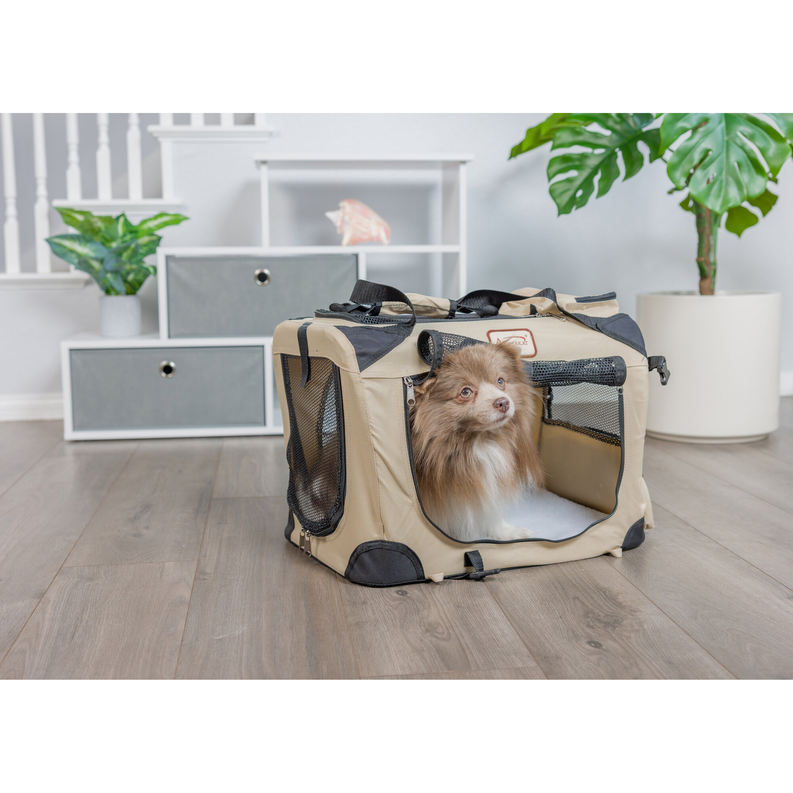 Armarkat FoldIng Soft Dog Crate Pet Travel Carrier PC201B